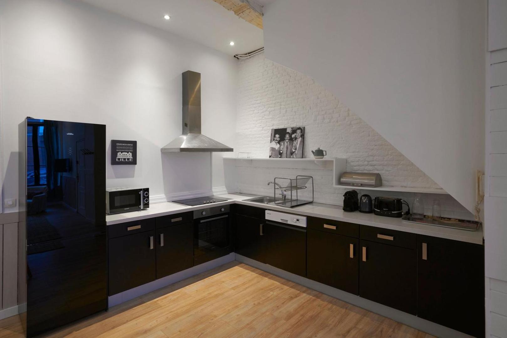 Old Lille: Charming Renovated Apartment ภายนอก รูปภาพ